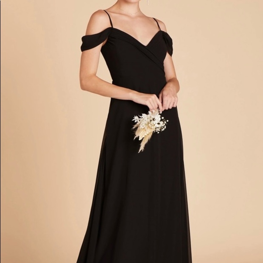 Birds Grey Black Bridesmaid Dress Size XXL